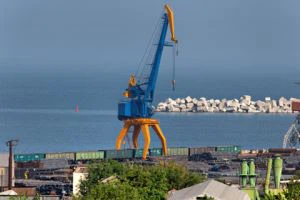 35t ڈیک کرین کنٹینر پورٹ کرین