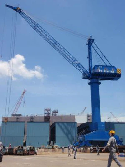 پورٹ کے لئے سلیوانگ پورٹل ڈبل شہتیر کرین