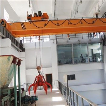 کلیم شیل بالٹی اوور ہیڈ کرین