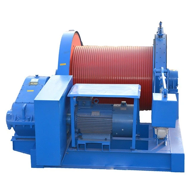 Double Drum Winch For High Mast